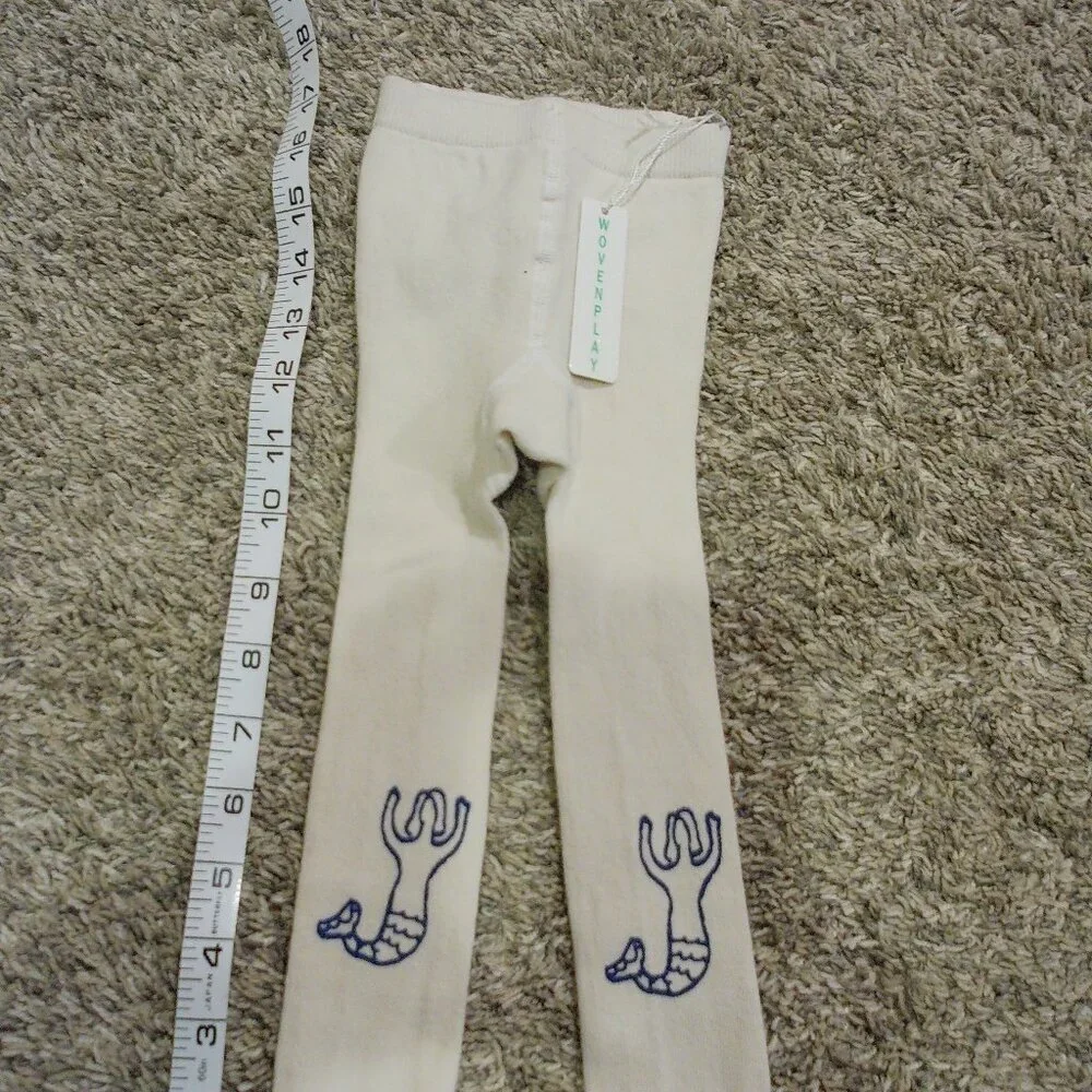 NWT Wovenplay Blue Mermaid Stockings